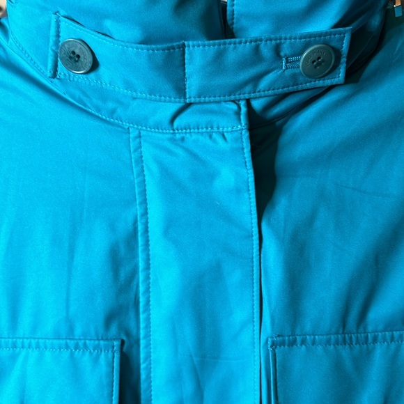 LORO PIANA World Luxury brand. Blue technical jacket lined with cashmere. - Picture 2 of 14